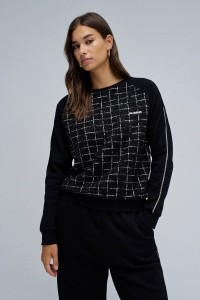 SWEATSHIRT IN TWEED