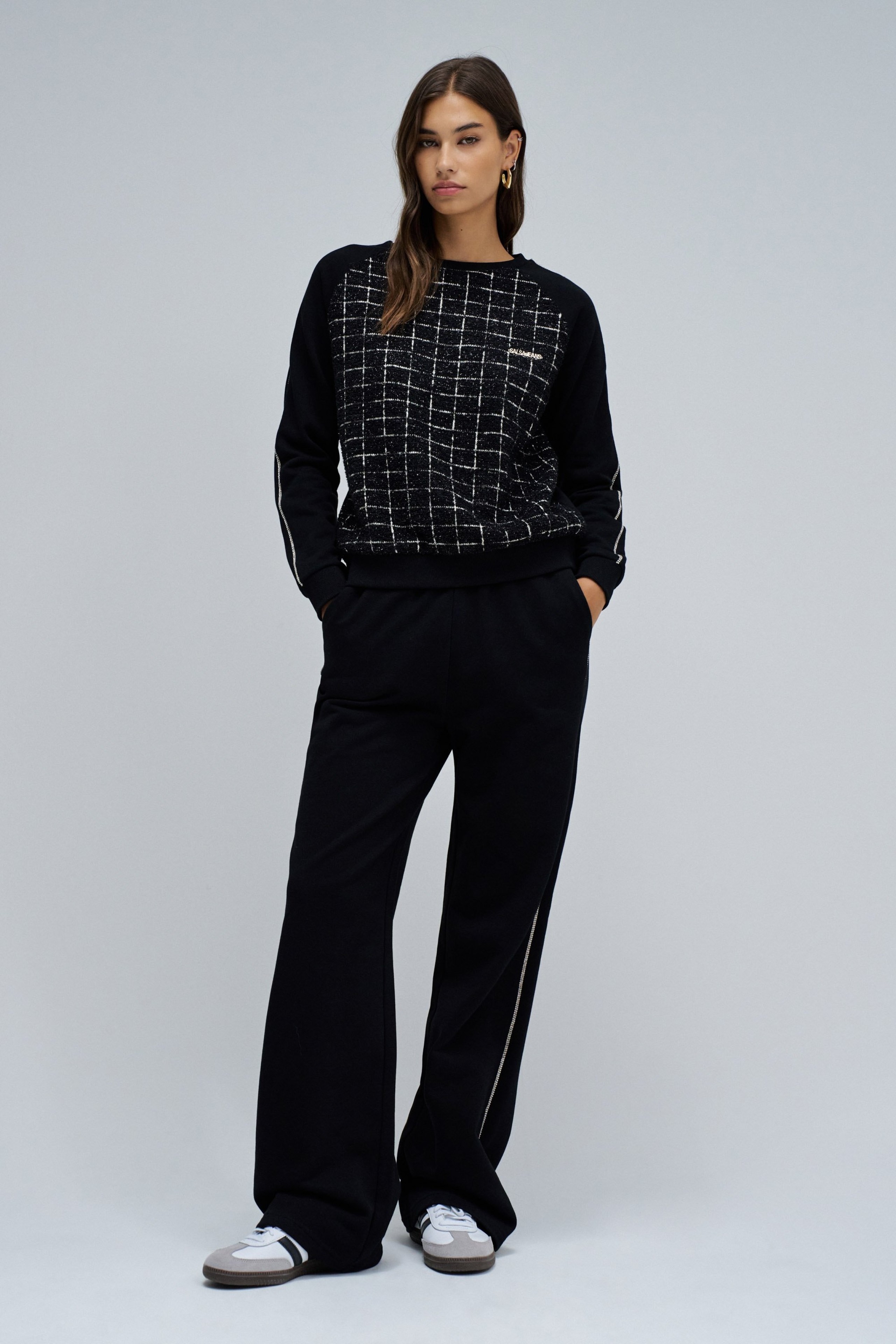 SWEATSHIRT IN TWEED
