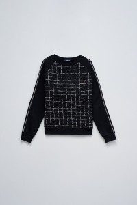 SWEATSHIRT IN TWEED