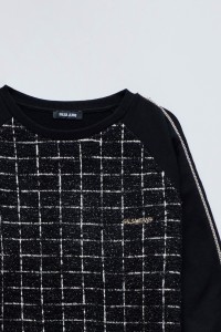 SWEATSHIRT IN TWEED