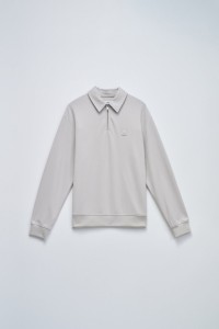 SUDADERA CON MEDIA CREMALLERA