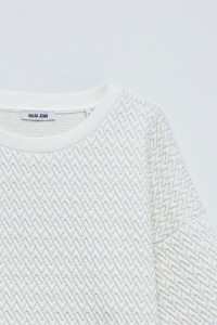 SWEATSHIRT WITH JACQUARD