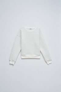 SWEATSHIRT WITH JACQUARD