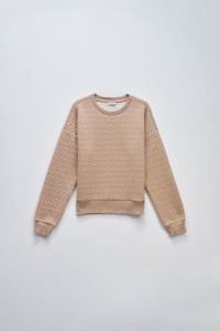 SWEATSHIRT WITH JACQUARD
