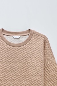 SWEATSHIRT WITH JACQUARD