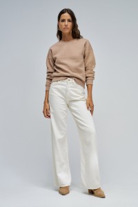 SWEATSHIRT WITH JACQUARD