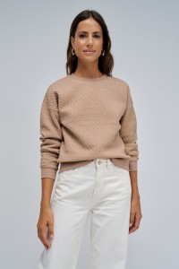 SWEATSHIRT WITH JACQUARD