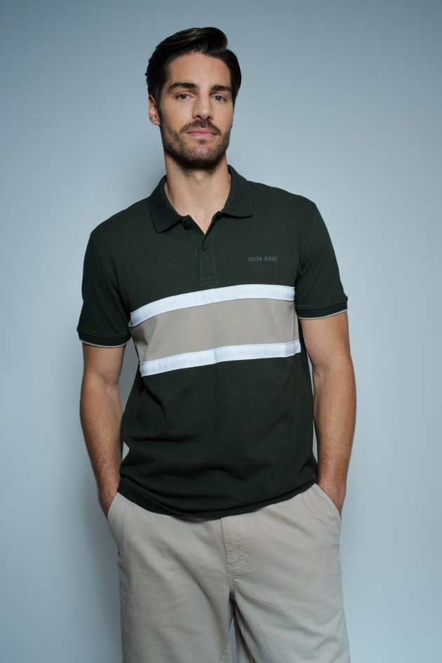 TRICOLOR POLO
