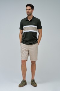 TRICOLOUR POLO