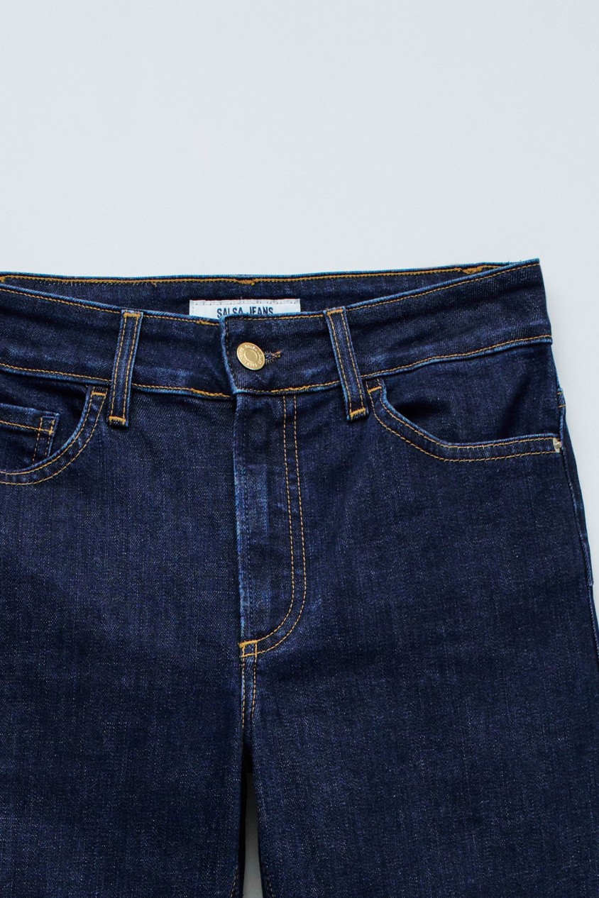 DESTINY PUSH UP STRAIGHT JEANS