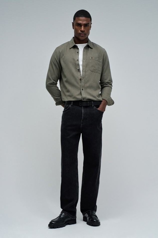 SHIRT IN LIGHTDENIM