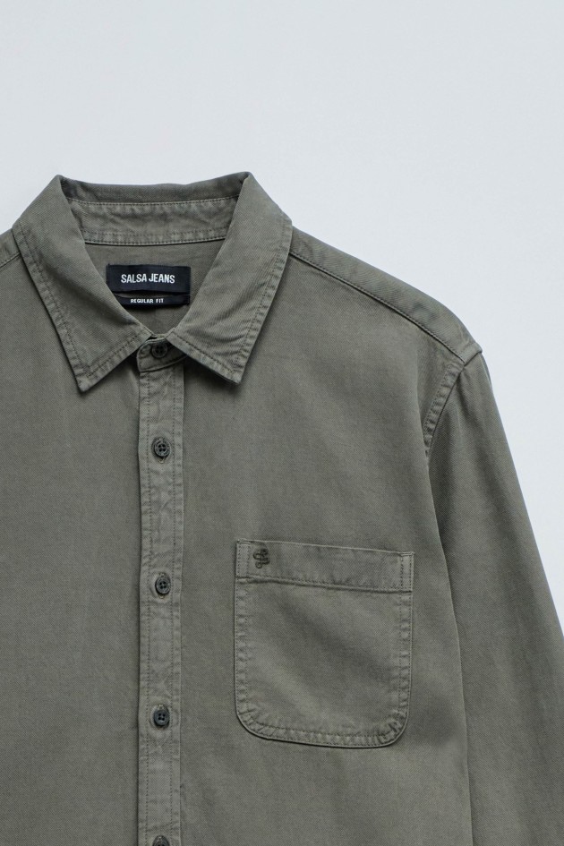 SHIRT IN LIGHTDENIM
