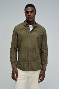 CAMISA DE BOMBAZINA XADREZ