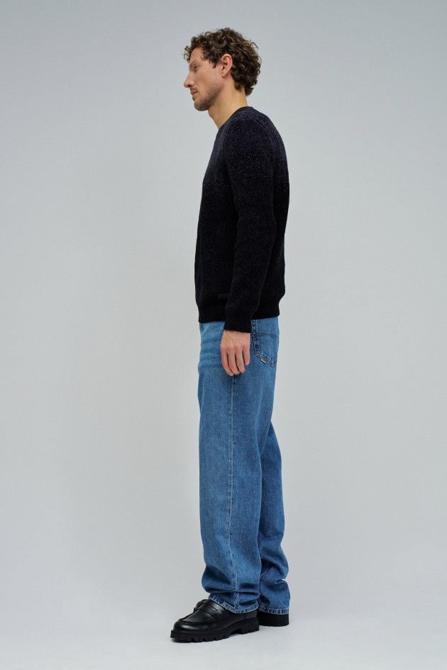 CAMISOLA DE MALHA COM EFEITO GRADIENTE