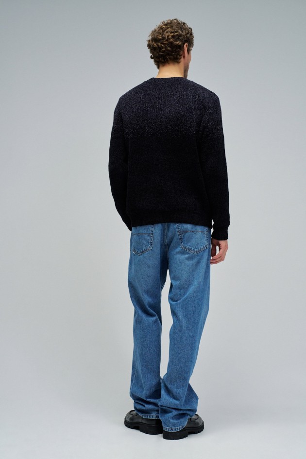 CAMISOLA DE MALHA COM EFEITO GRADIENTE