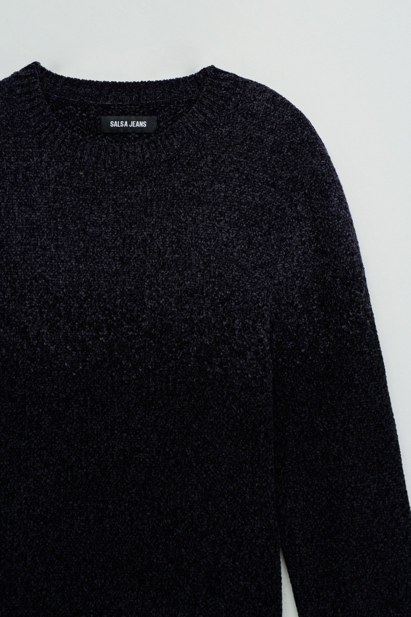 CAMISOLA DE MALHA COM EFEITO GRADIENTE