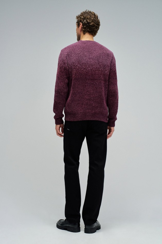 PULL EN MAILLE AVEC EFFET DÉGRADÉ