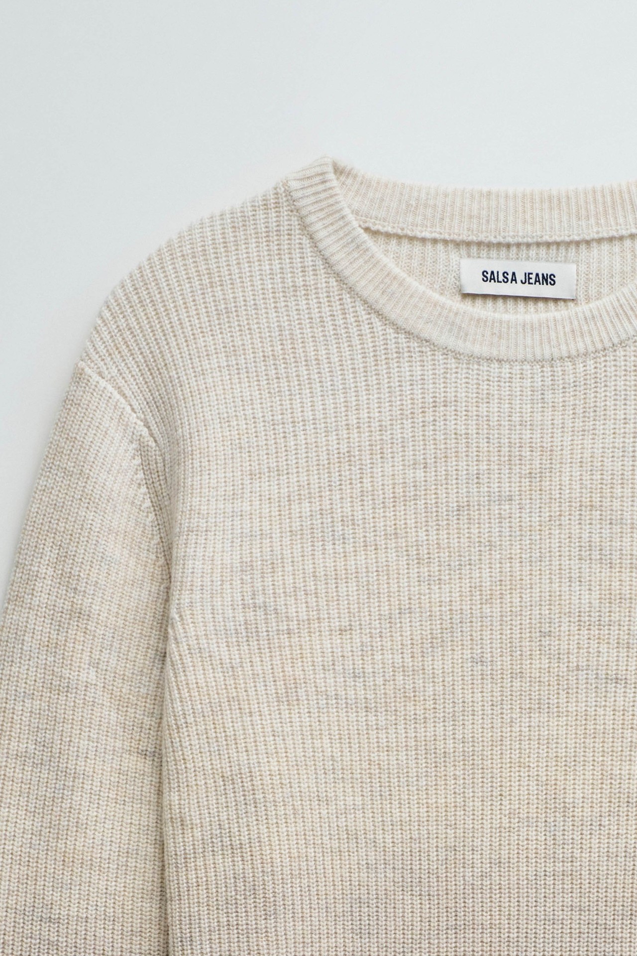 CAMISOLA DE LÃ COM EFEITO GRADIENTE