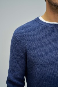 CAMISOLA DE LÃ COM EFEITO GRADIENTE CAMISOLA DE LÃ COM EFEITO GRADIENTE