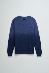 CAMISOLA DE LÃ COM EFEITO GRADIENTE CAMISOLA DE LÃ COM EFEITO GRADIENTE
