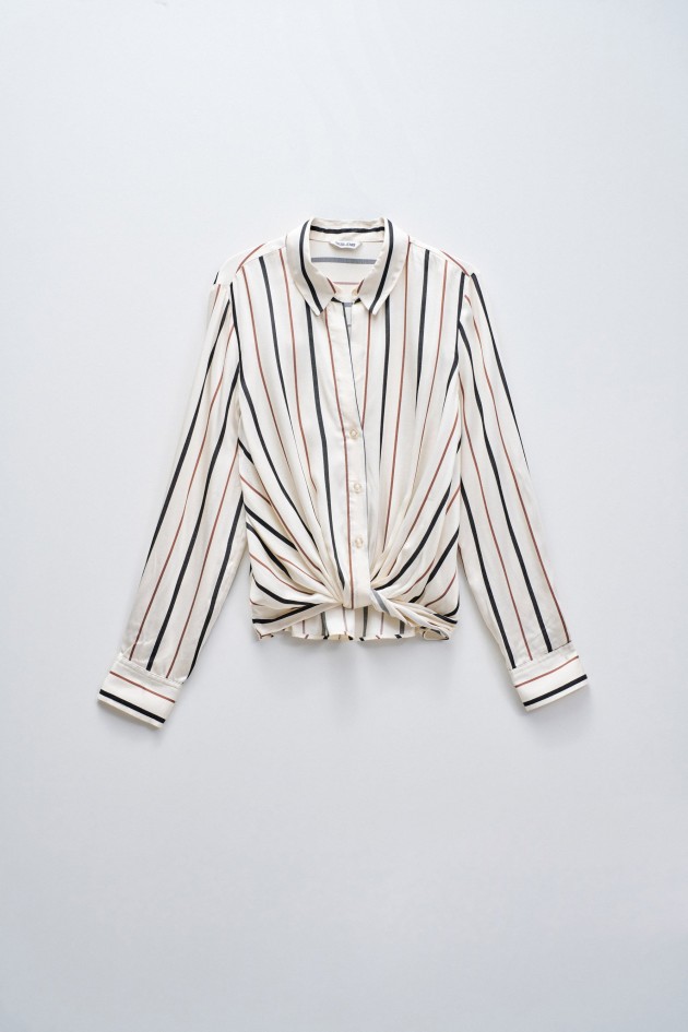 BLOUSE À RAYURES