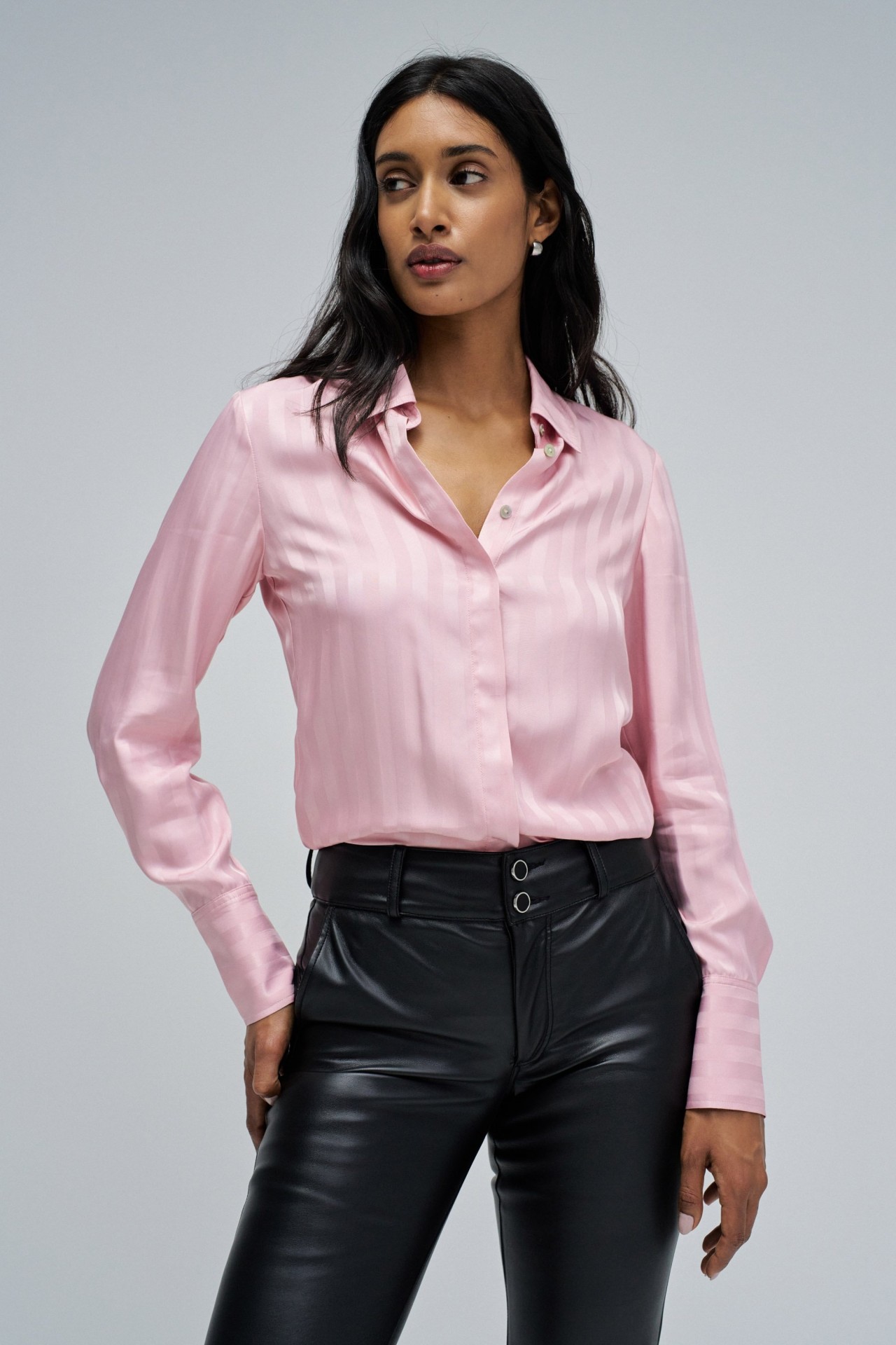 CAMISA ACETINADA
