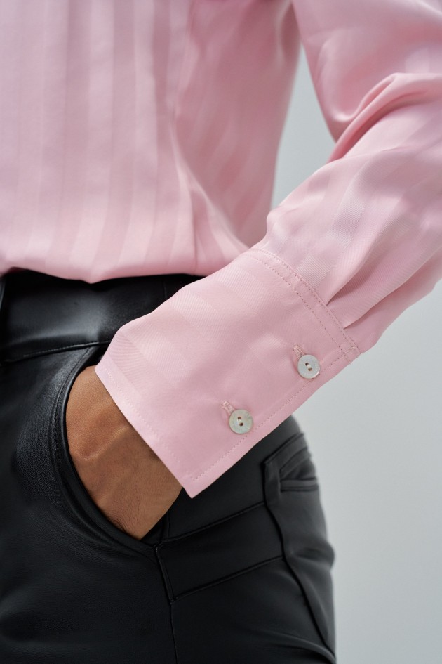 CHEMISE SATINÉE