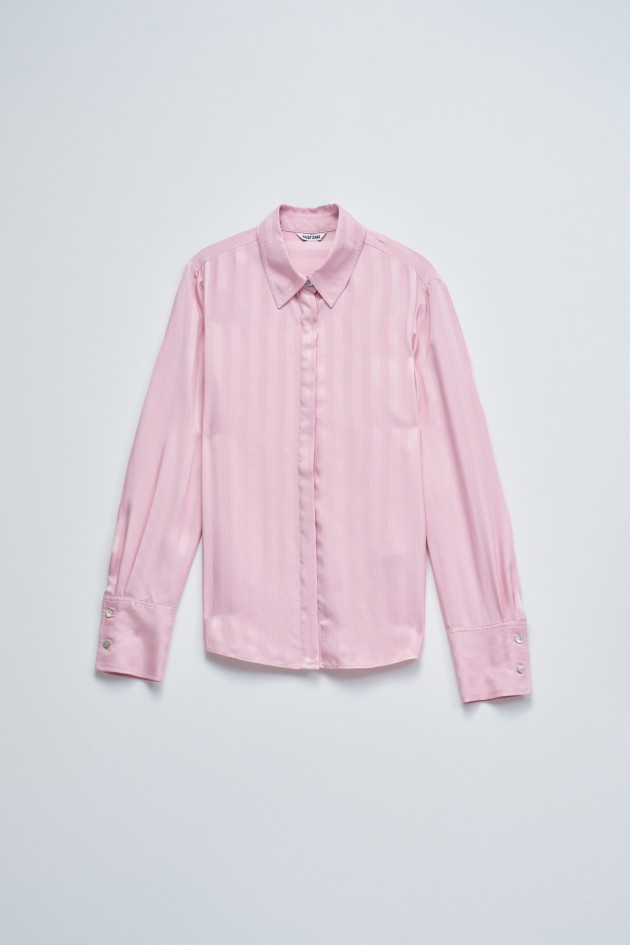 CHEMISE SATINÉE