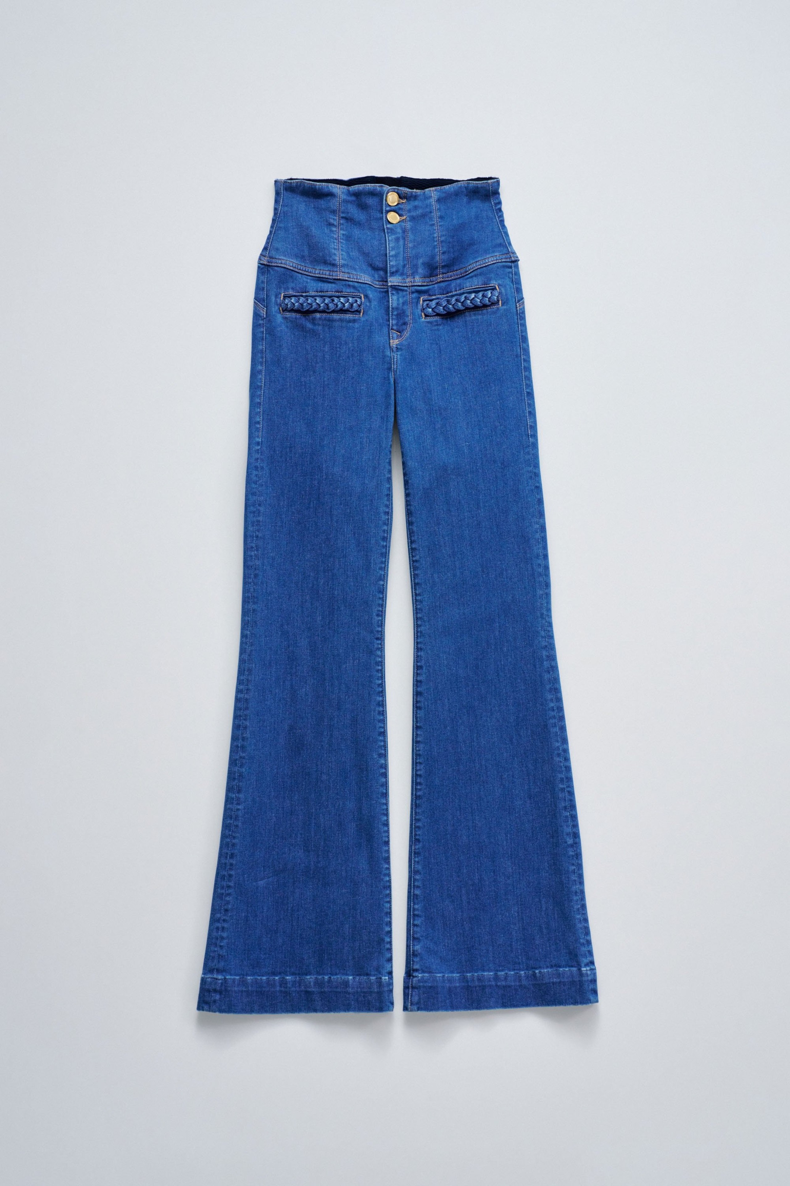 DIVA FAITH PUSH IN FLARE JEANS