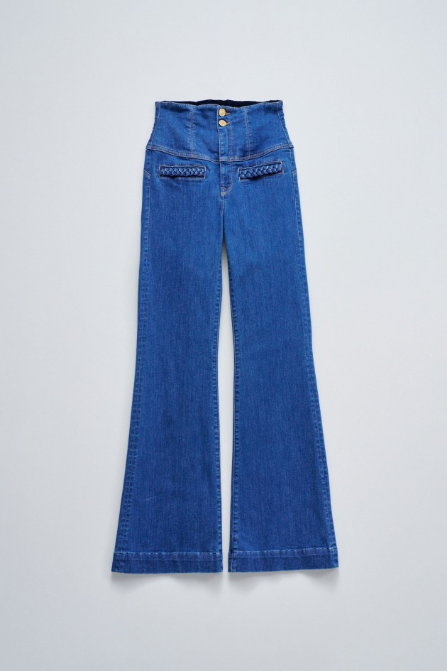 DIVA FAITH PUSH IN FLARE JEANS