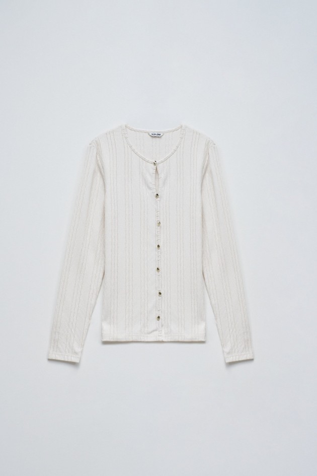 TEXTURIERTER PULLOVER