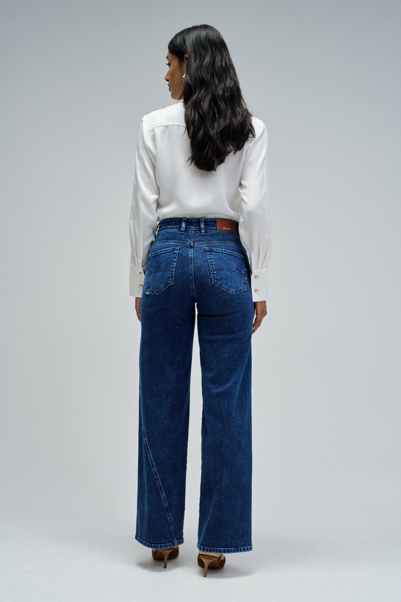 FAITH PUSH IN WIDE JEANS