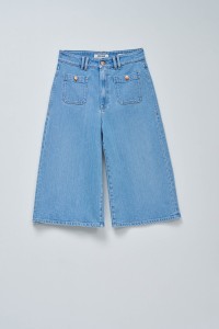 CULOTTE IN LIGHTDENIM