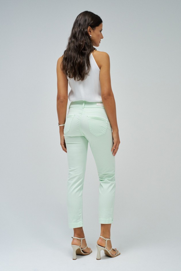 CHINO SECRET PUSH IN CROPPED SLIM