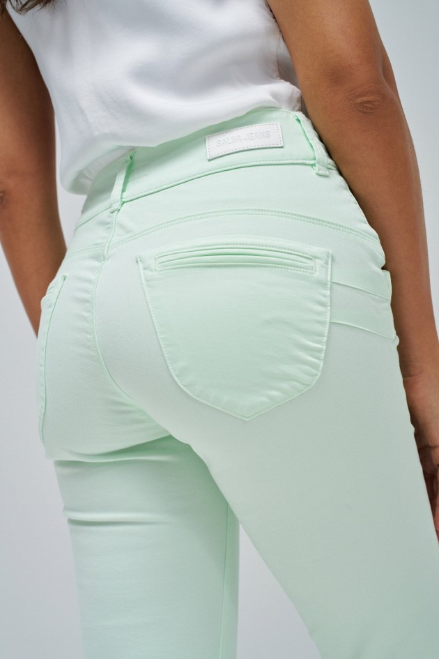 CHINO SECRET PUSH IN CROPPED SLIM