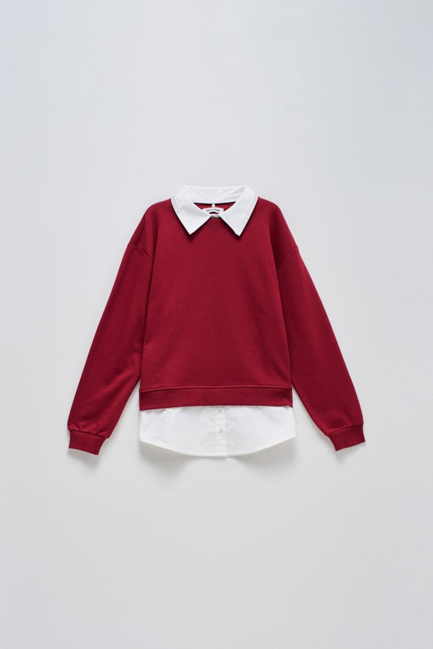 PULL ASSORTIS À UNE CHEMISE