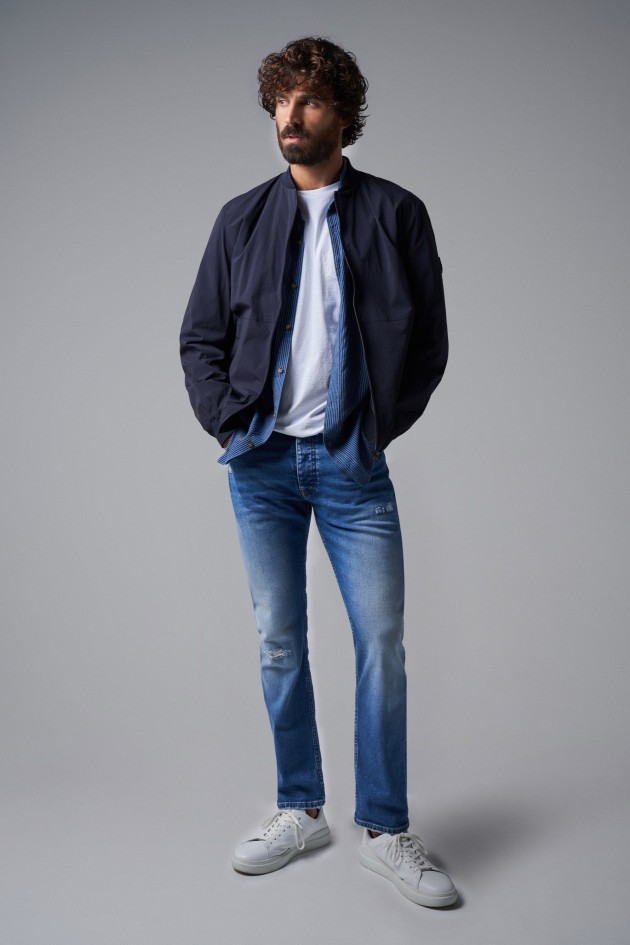 BLOUSON AVIATEUR MATELASSÉ LÉGER