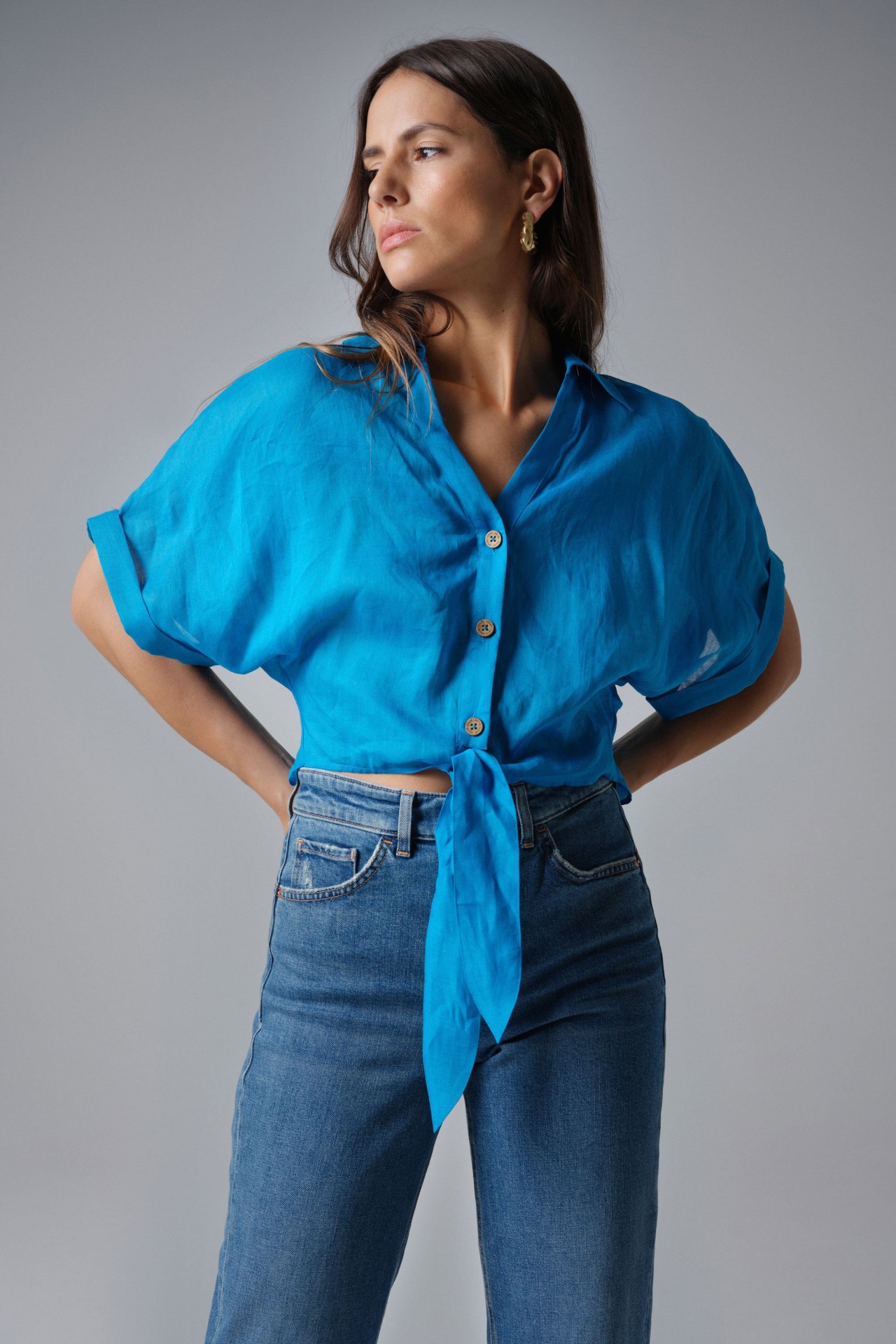 CHEMISE AVEC NOEUD � LOURLET