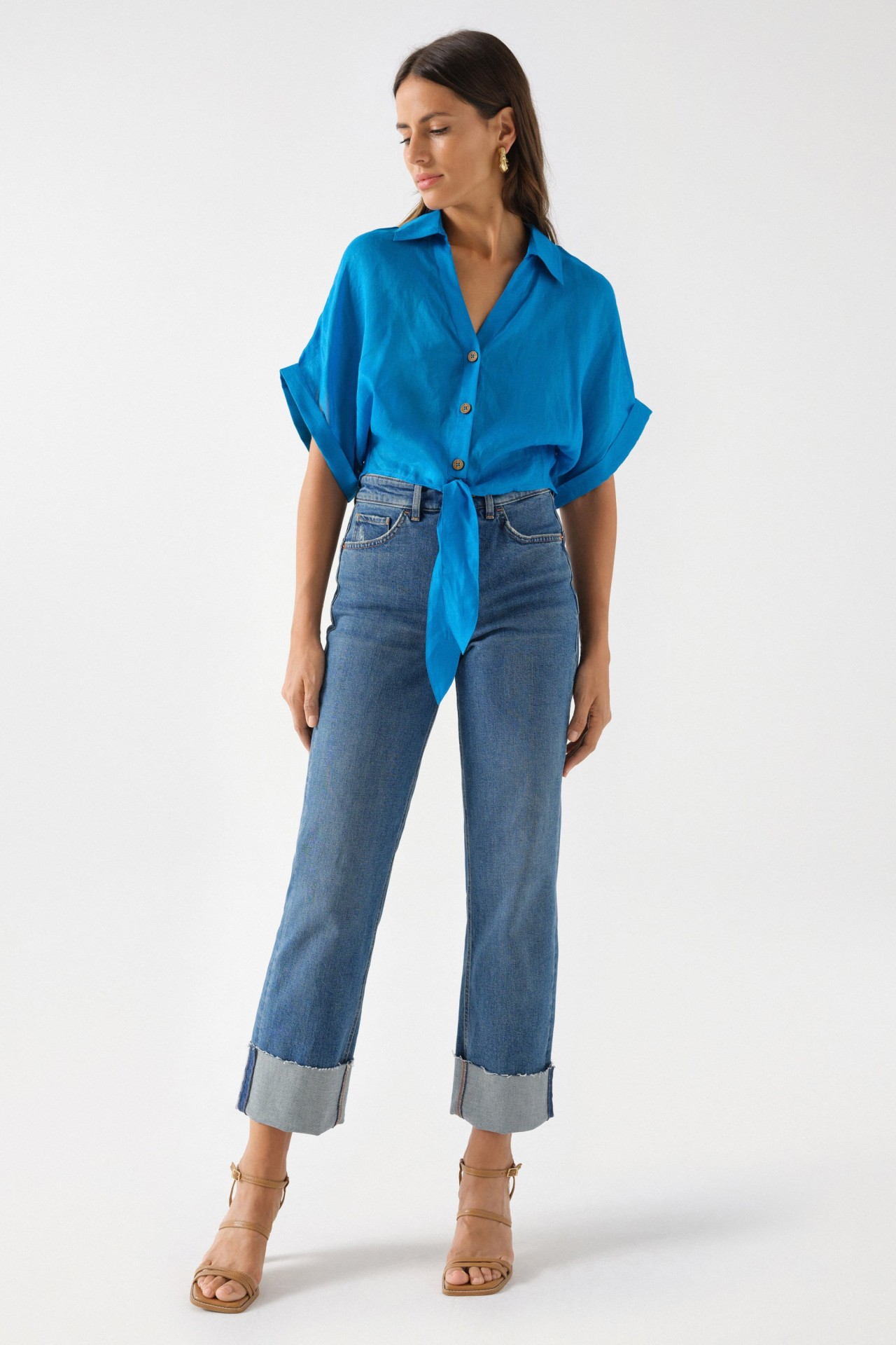 CHEMISE AVEC NOEUD � LOURLET