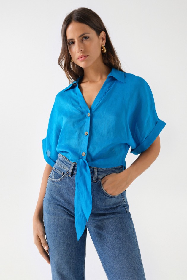 CHEMISE AVEC NOEUD � LOURLET