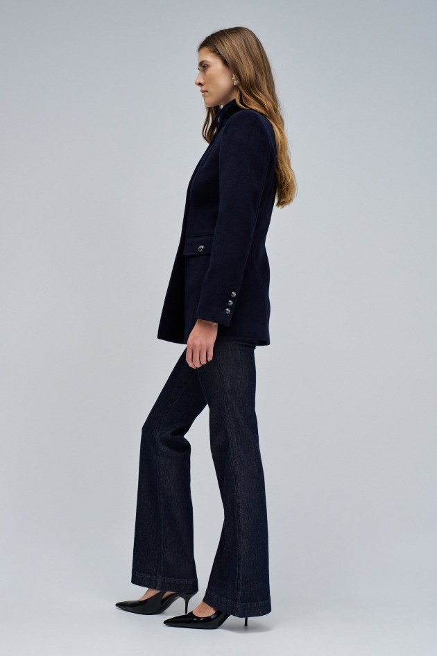 VESTE EN LAINE COURTE