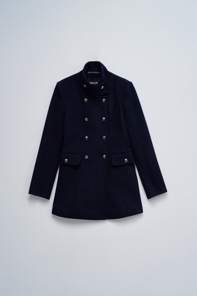VESTE EN LAINE COURTE