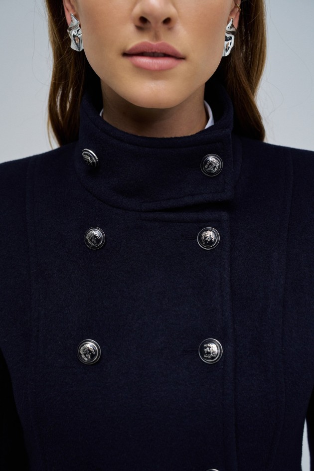 VESTE EN LAINE COURTE