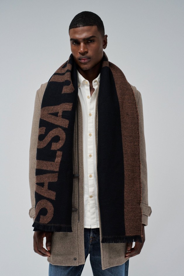 SCARF WITH BRANDING
