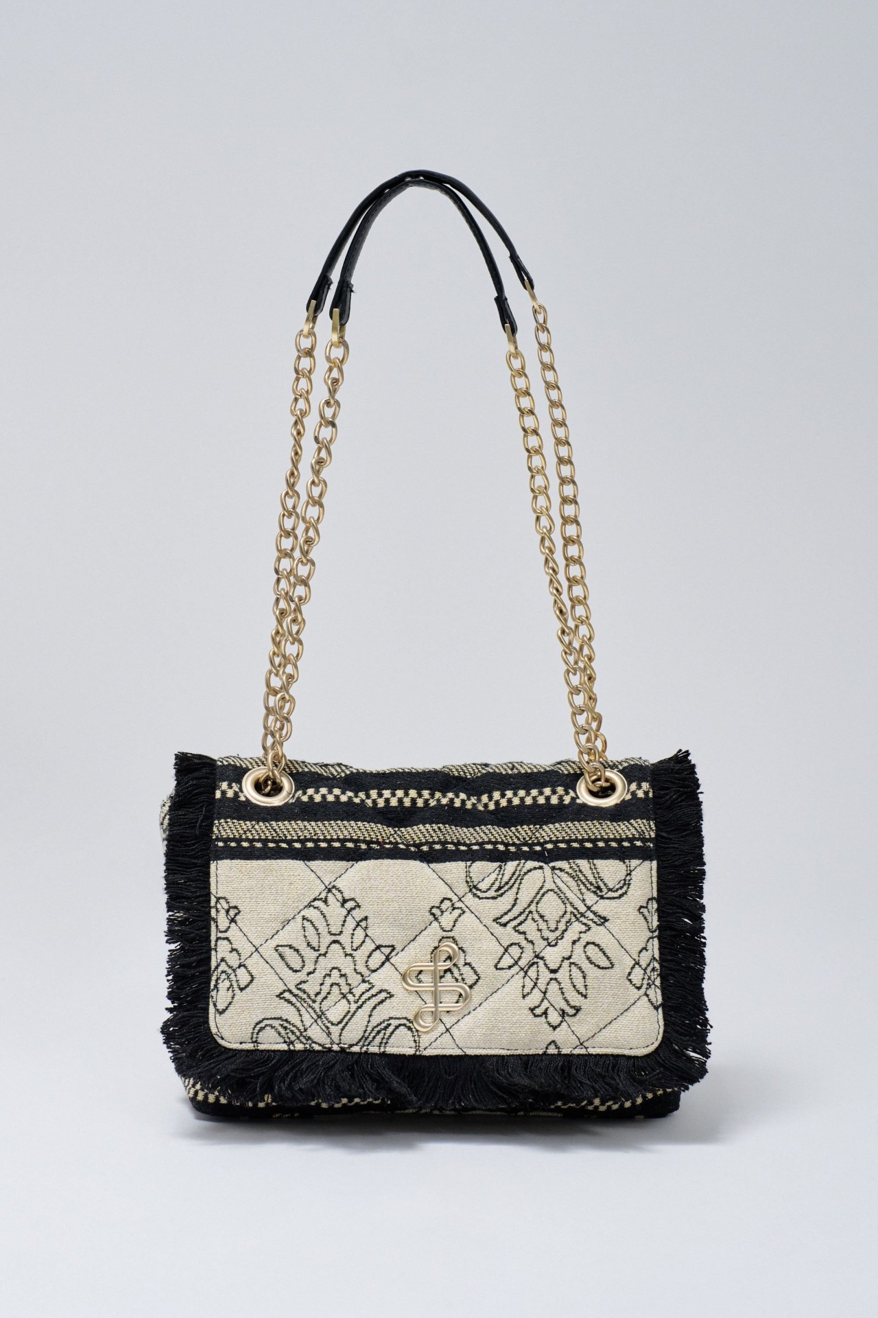 MALA COM BORDADOS JACQUARD