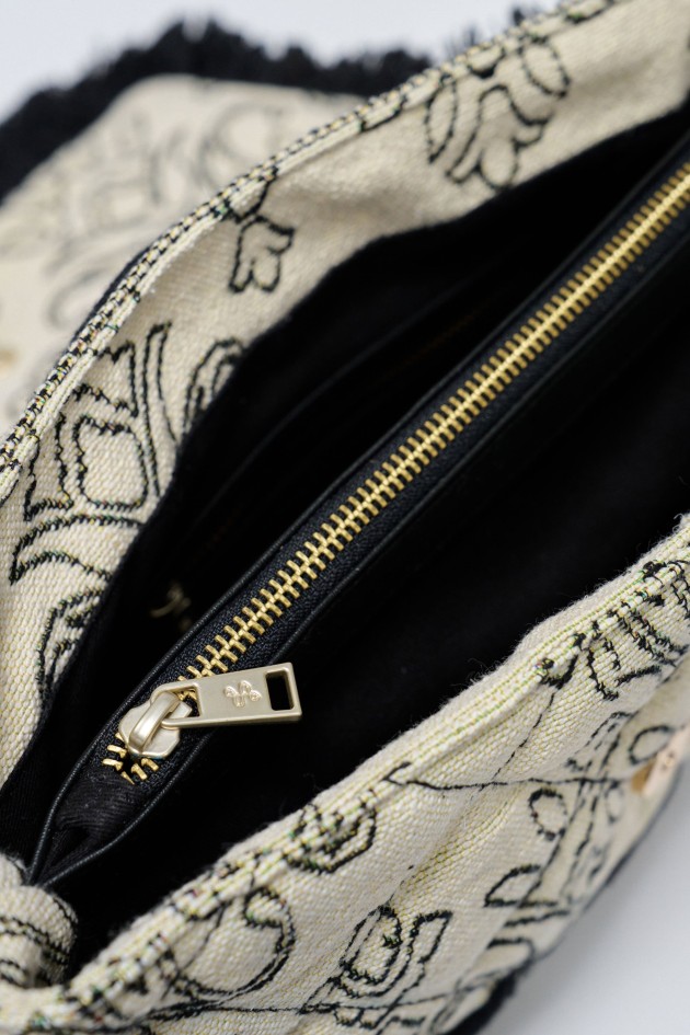 KOFFER MIT JACQUARD-STICKEREI