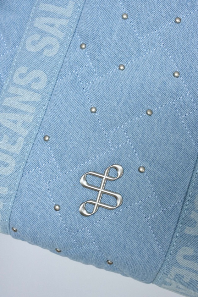 BOLSO TOTE EN VAQUERA