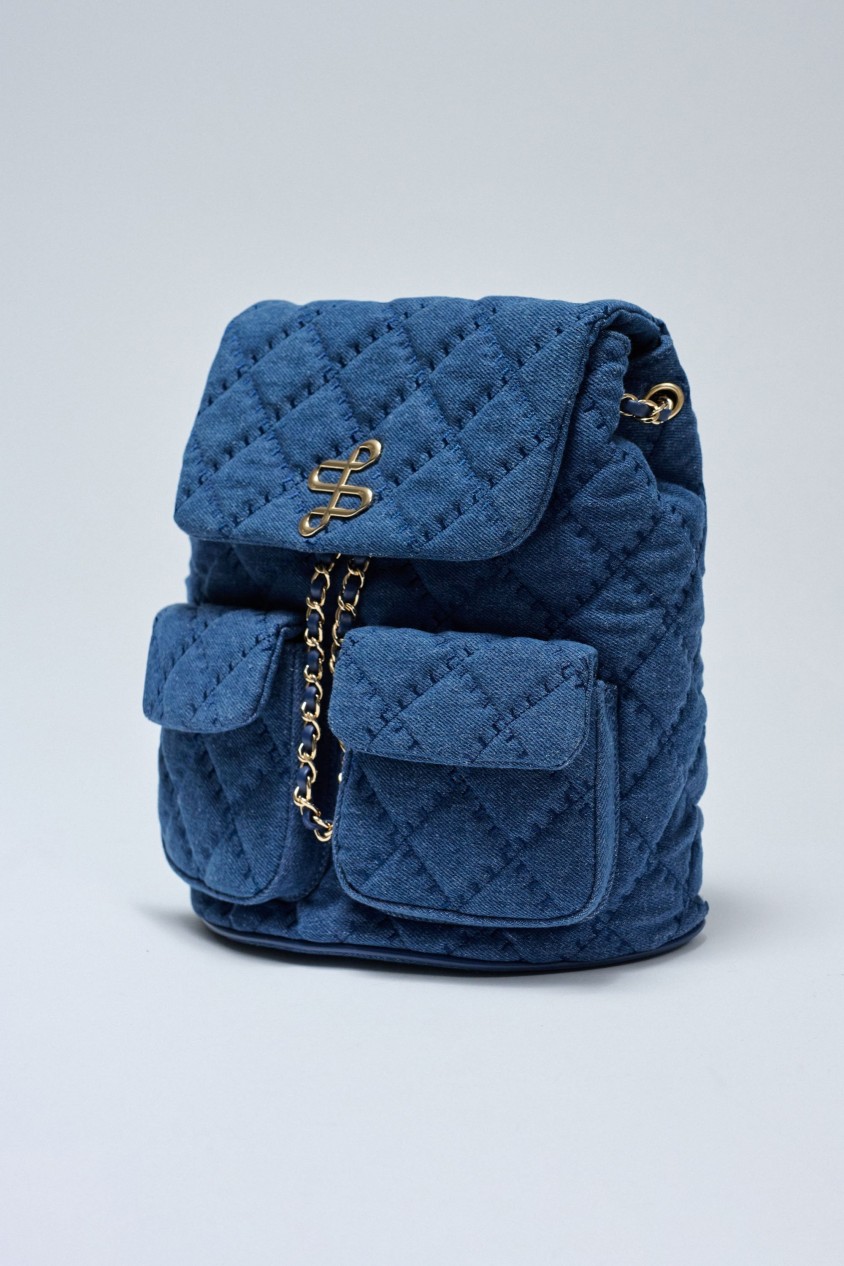 MOCHILA EM DENIM