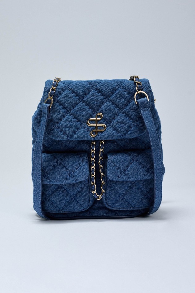 MOCHILA EM DENIM