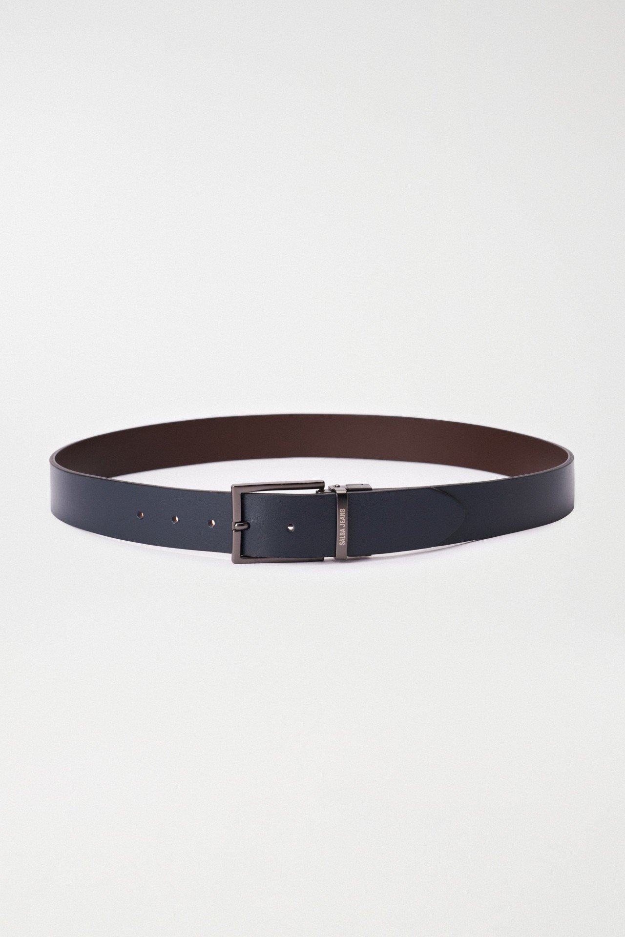 Ceinture en cuir réversible